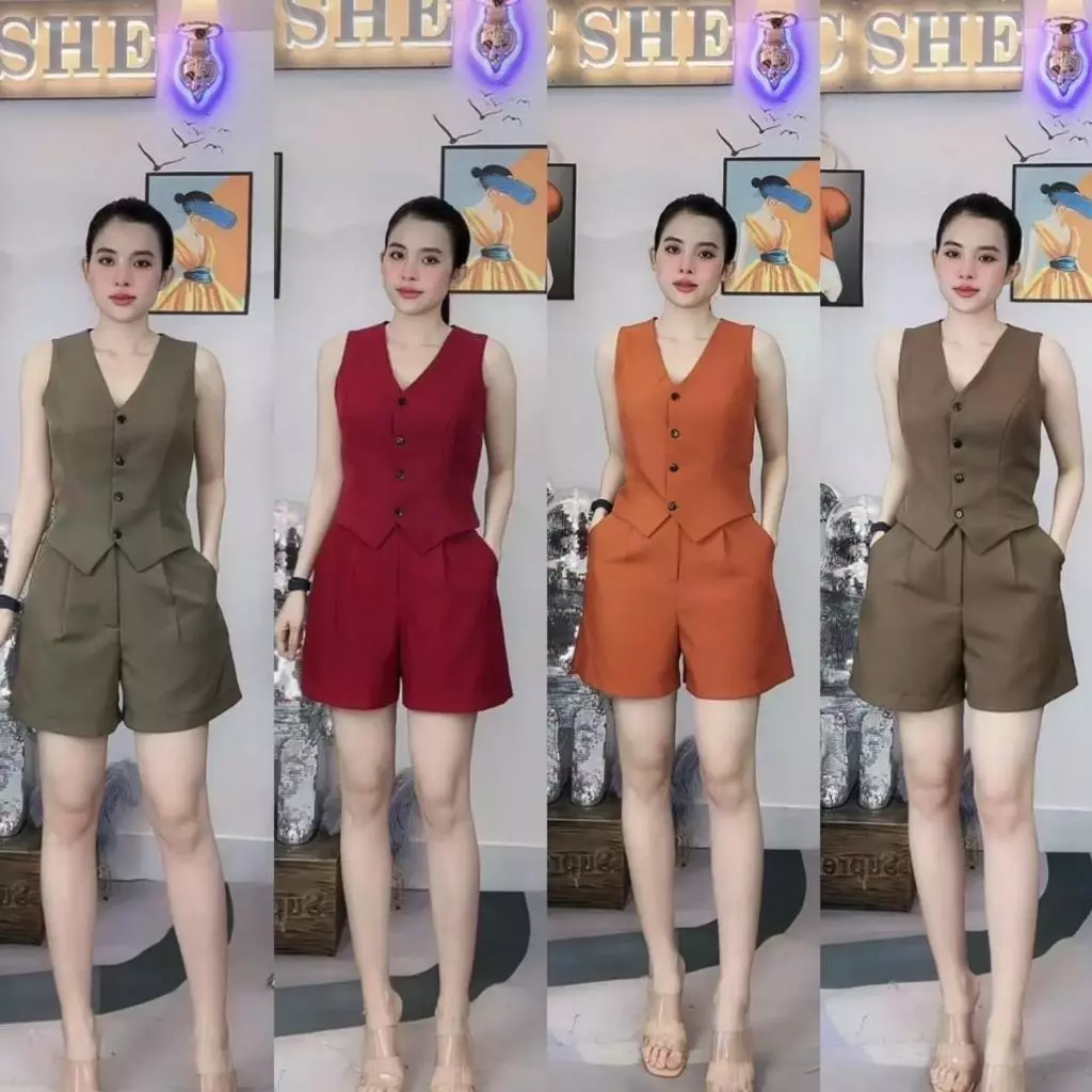 T270 – Set gile và quần đùi