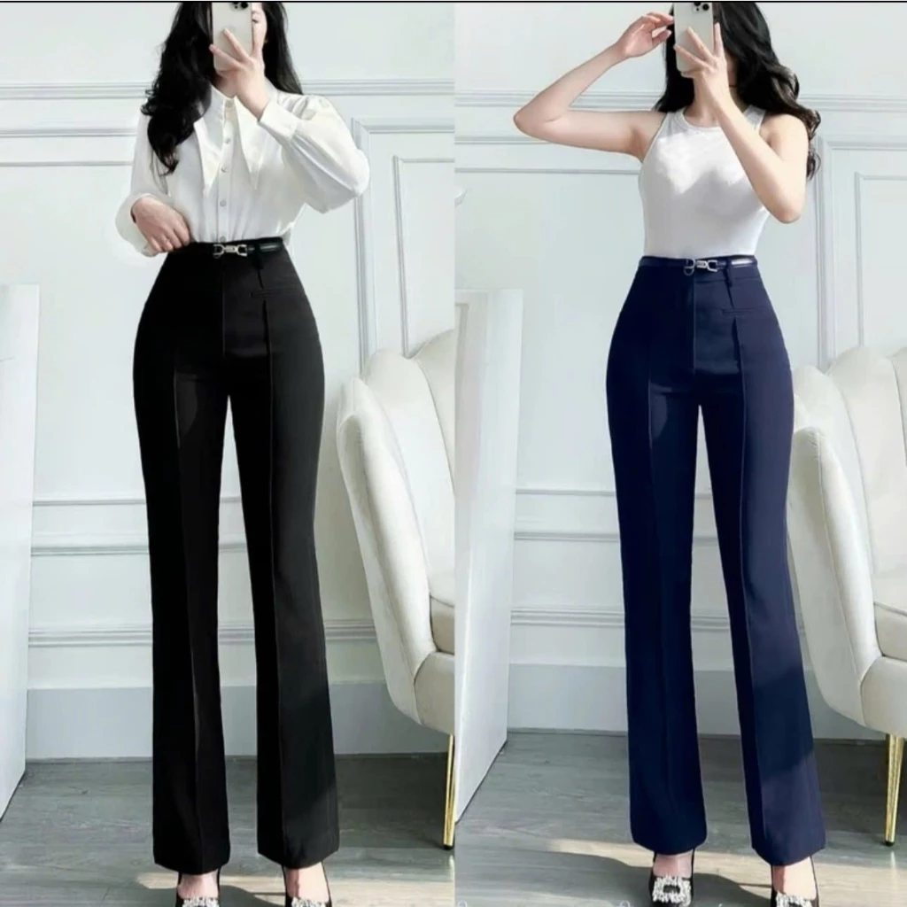 T275 – Quần ống vẩy cạp cao